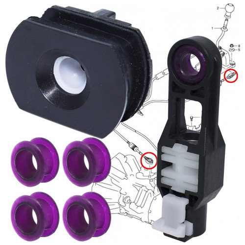 Schaltzug reparatursatz - schaltzug,