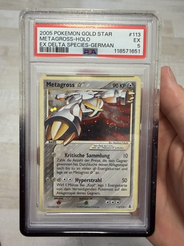 Psa pokémon metagross - pokémon, gold