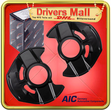 2x AIC Spritzblech Bremsscheibe Abdeckblech MERCEDES W169 W245 vorne 1693300820