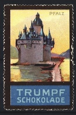 Reklamemarke pfalz trumpf - reklamemarke, pfalz,