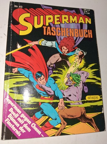 Superman taschenbuch 63 - taschenbuch, nr.63