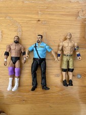 WWE Mattel Wrestling Figuren 3er Set John Cena Smackdown RAW WWF
