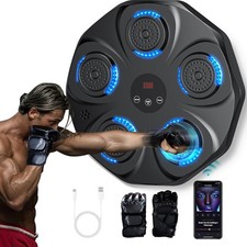Bluetooth Music Boxing Machine Musik Boxmaschine Wandmontiertes Boxziel 9 Modi