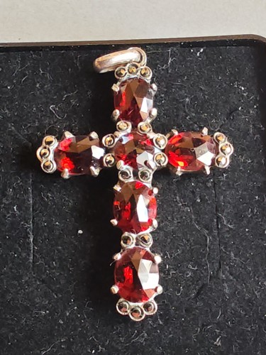 925 antike silber kreuz - antike,