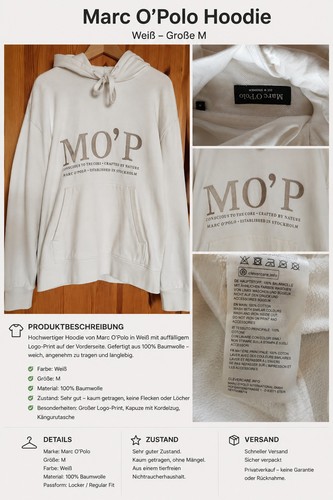 Marc polo kapuzenpullover - marc,