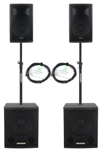 Aktiv komplett anlage - dj, pa