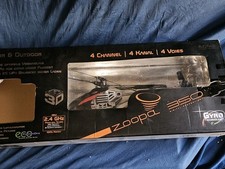ACME Zoopa 350 RC HUBSCHRAUBER  4 Kanal 2,4Ghz   Beschädigt Für Bastler Top 