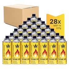 28x Gas Kartusche 227g Butan