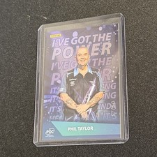 Panini 2025 PDC Premier League -Phil Taylor /50 Walk On Karte aus Sammlung