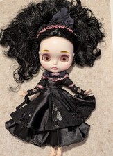 Kleid plus Haarband Set Gothic