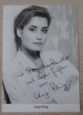 Autogramm deutsche Film- und TV Schauspielerin Anja Kling (115449)