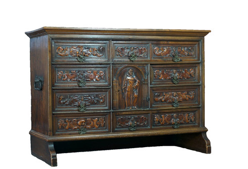 Antiker schrank reisekabinet - antiker,