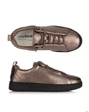 VITAFORM Damen- Sneaker Hirschleder Bungee- Schnürung Sohle Marla gr.37  ot