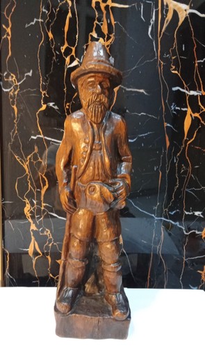 Antike holzfigur - antike,