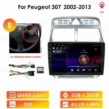 32G Android Autoradio Für Peugeot 307 SW CC 2002-2013 Navi GPS WIFI BT RDS DSP