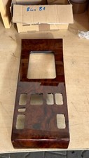 NEU RESTAURIERT SCHALTKONSOLE SCHALTBRETT  ECHT  WURZELHOLZ FÜR MERCEDES W124