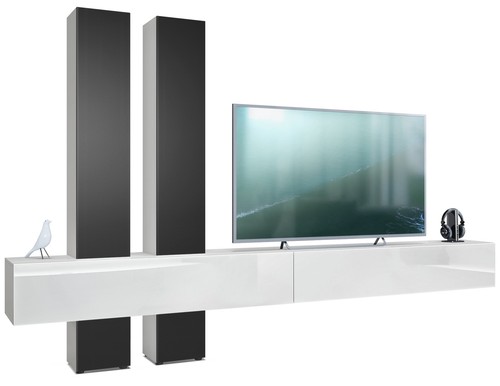 Wohnwand anbauwand - wohnwand,