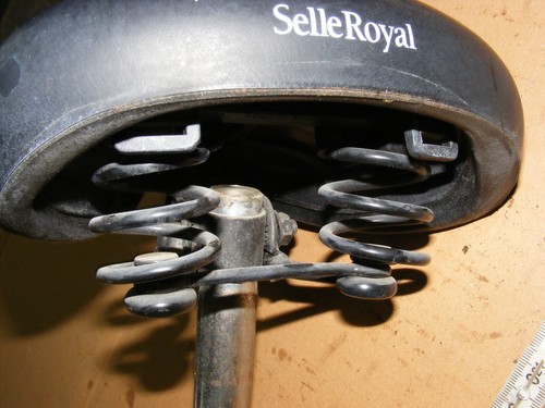 Feder gefederter fahrradsattel - feder,
