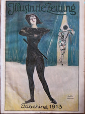 FASCHING 1913 Sonderausgabe ILLUSTRIERTE ZEITUNG 