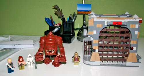 Lego star wars 75005 rancor - lego,