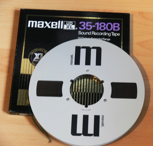 Maxell alu tonbandspule mit - maxell,
