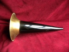 ORIGINALGETREUER NACHBAU HEXENHUT-TRICHTER EDISON PHONOGRAPH HORN Standard 14"
