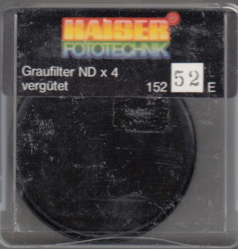 52mm grau filter nd4 - ,