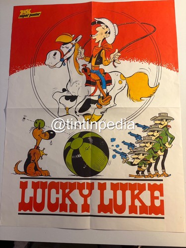 Lucky luke riesenposter - luke,