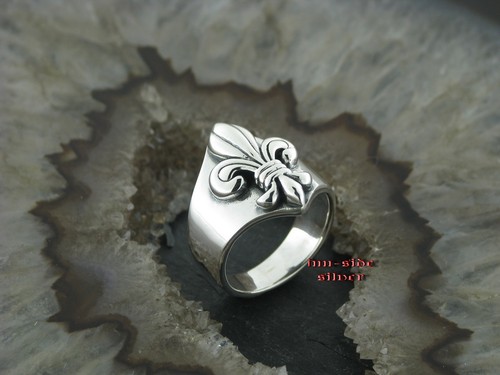 Silberring ring lis lilie - lis,