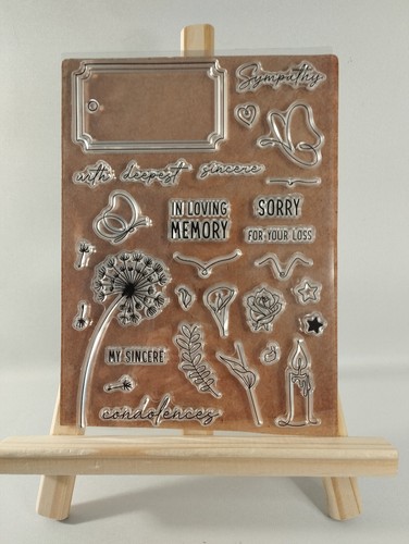 Clear stamps silikonstempel - clear,