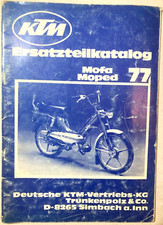 Ersatzteilliste Katalog KTM Mofa Moped 77