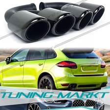 Endrohre Endrohrblenden Auspuffblenden für Porsche Cayenne 92A V8 2010-2014