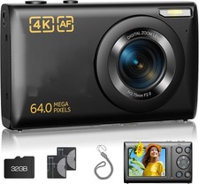 32GB Digitalkamera 64MP 4K HD