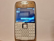Handy Nokia E71 silber  (Ohne Simlock) Smartphone