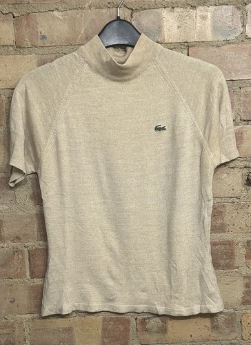 Lacoste kurzarm strick top - lacoste,