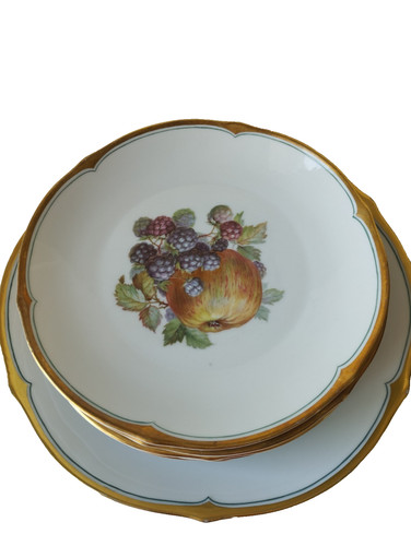 Schumann obstteller antik art - obstteller,