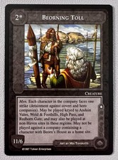 Beorning Toll MECCG ICE MELE The Lidless Eye 1997 Limited English