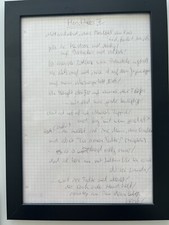 Kollegah - Original Textblatt