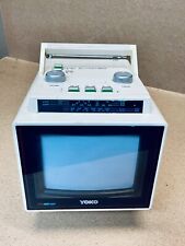 YOKO Multi 6" Color  TV +Radio Combi RETRO Fernseher gebraucht 70er Jahre selten