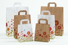 Papiertragetaschen Blumenwiese