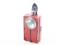 DDR NVA Artas Taschenlampe rot blau grün Signallampe Leuchte Vintage Metall
