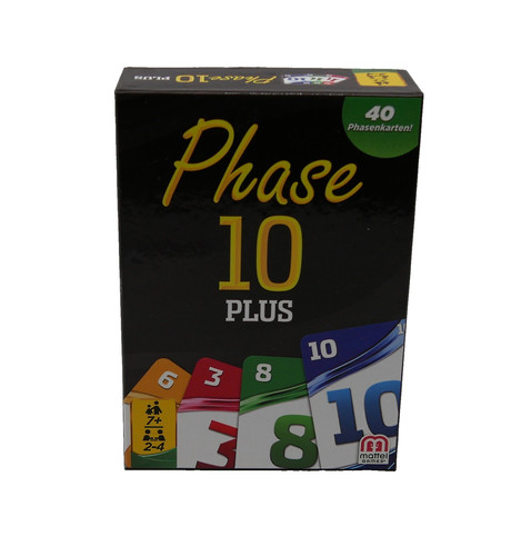 Phase plus kartenspiel - phase, 10