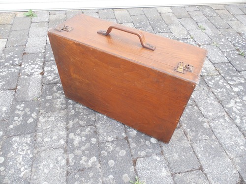 Koffer holzkoffer vintage - koffer,