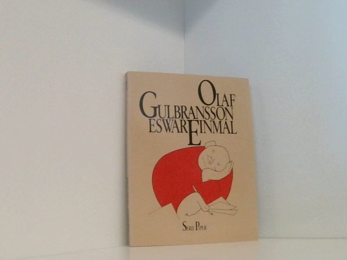 War einmal olaf - war, einmal.