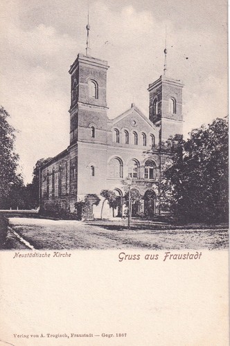 Fraustadt neustädtische - ak,