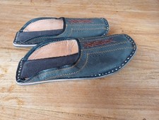 Herrenschuhe/Schlappen aus Indien, ca Gr. 45, direkt dort gekauft, Handarbeit!