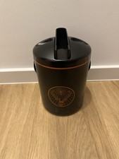 Jägermeister Eiskühler Eiswürfel Behälter + Zange Schwarz Werbung 