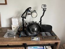 Ikelite TTL 200FL Unterwassergehäuse  für Canon Eos 5D Mark II +  GoPro Hero 4 