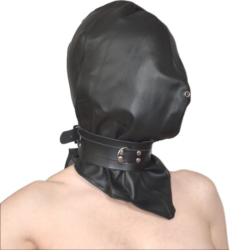 Kunstleder henker maske - kunstleder,
