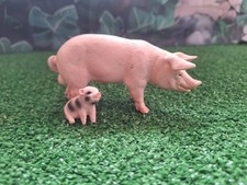 Tier Figuren Baby Kind Schwein